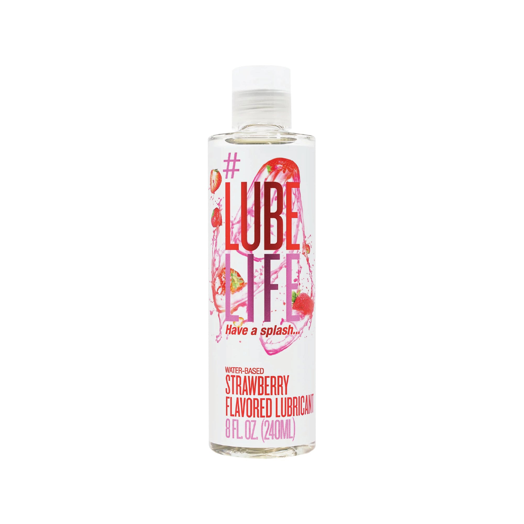 Lubelife Strawberry 8 Floz / 240 Ml
