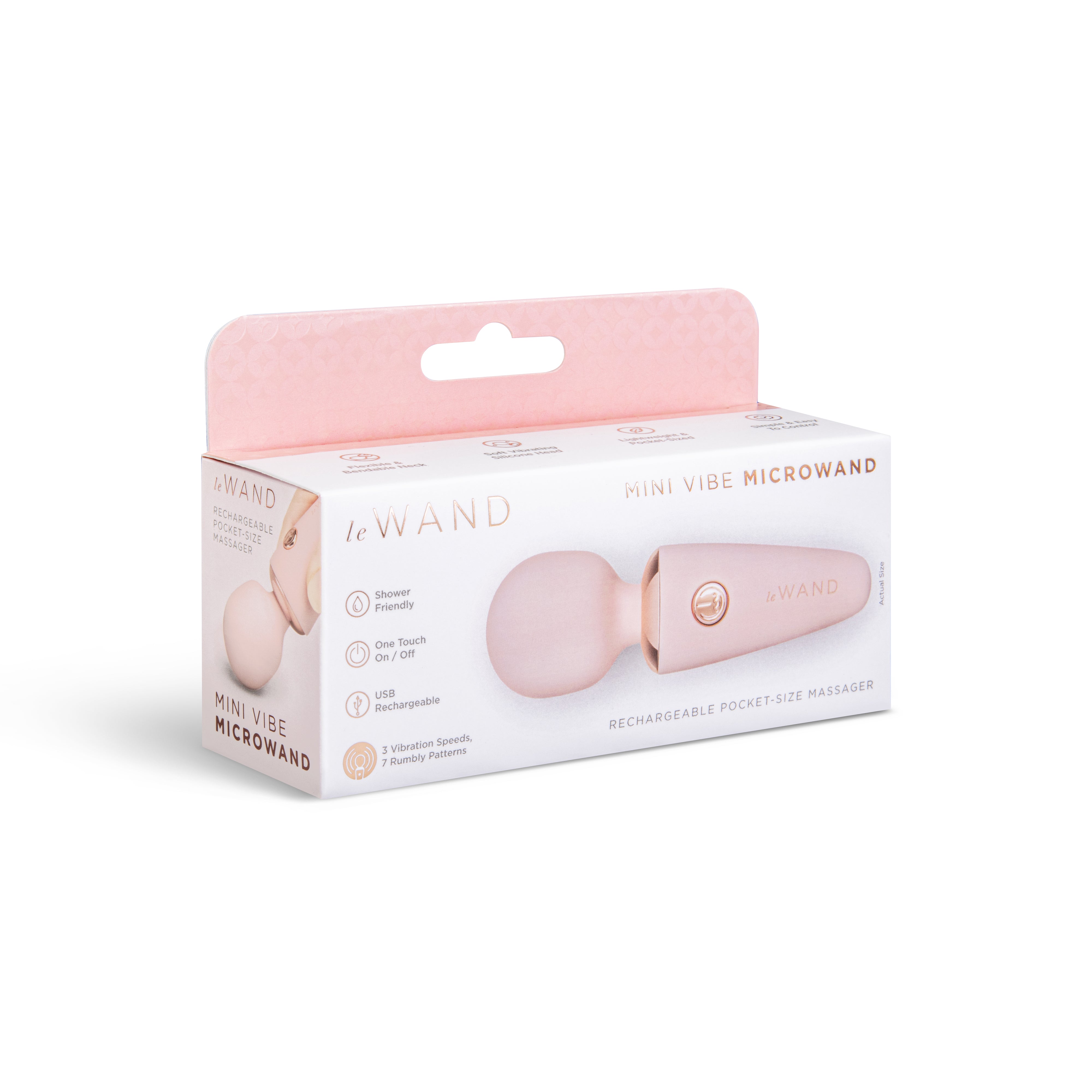 Le Wand Mini Vibe MicroWand -  Rose Gold