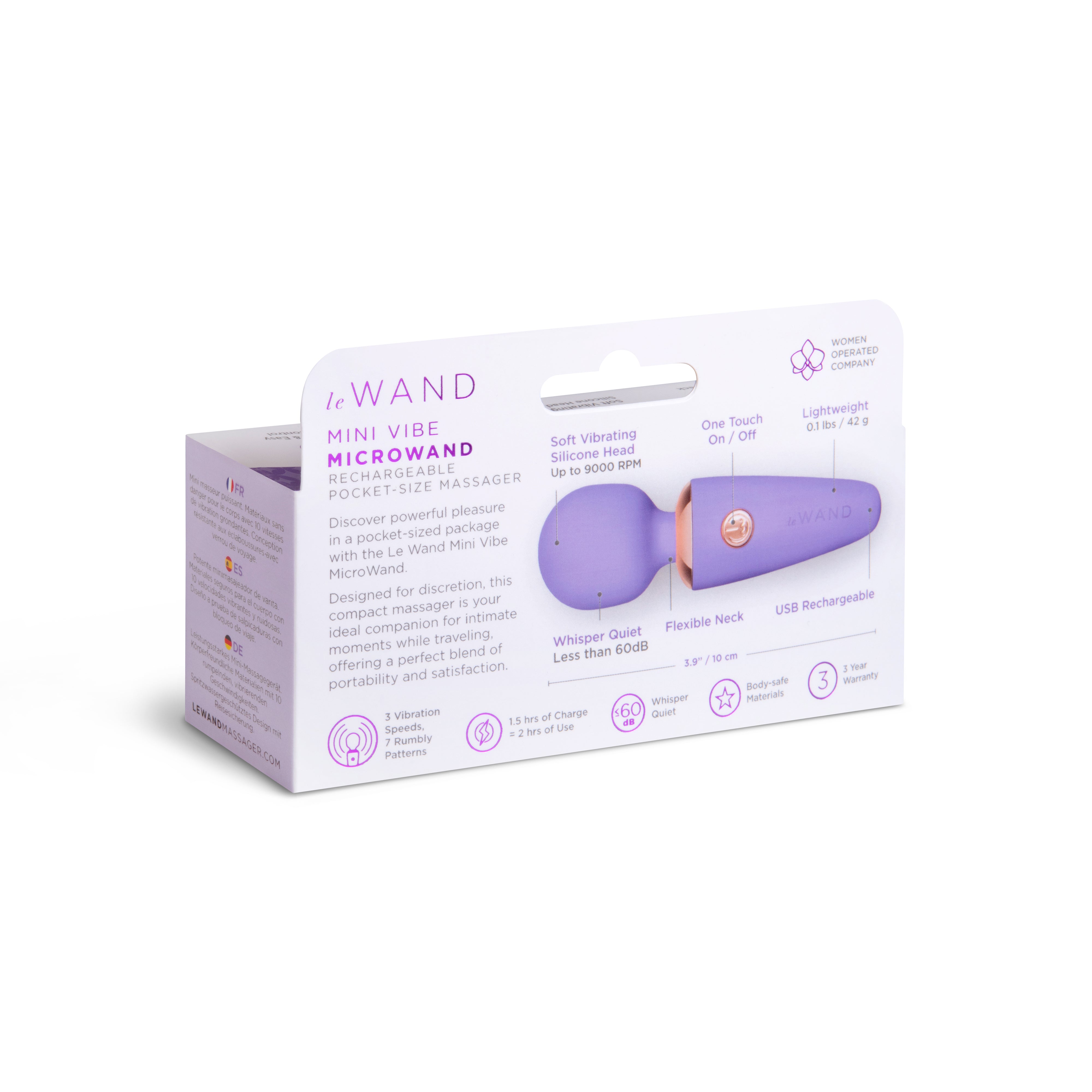 Le Wand Mini Vibe MicroWand -  Violet