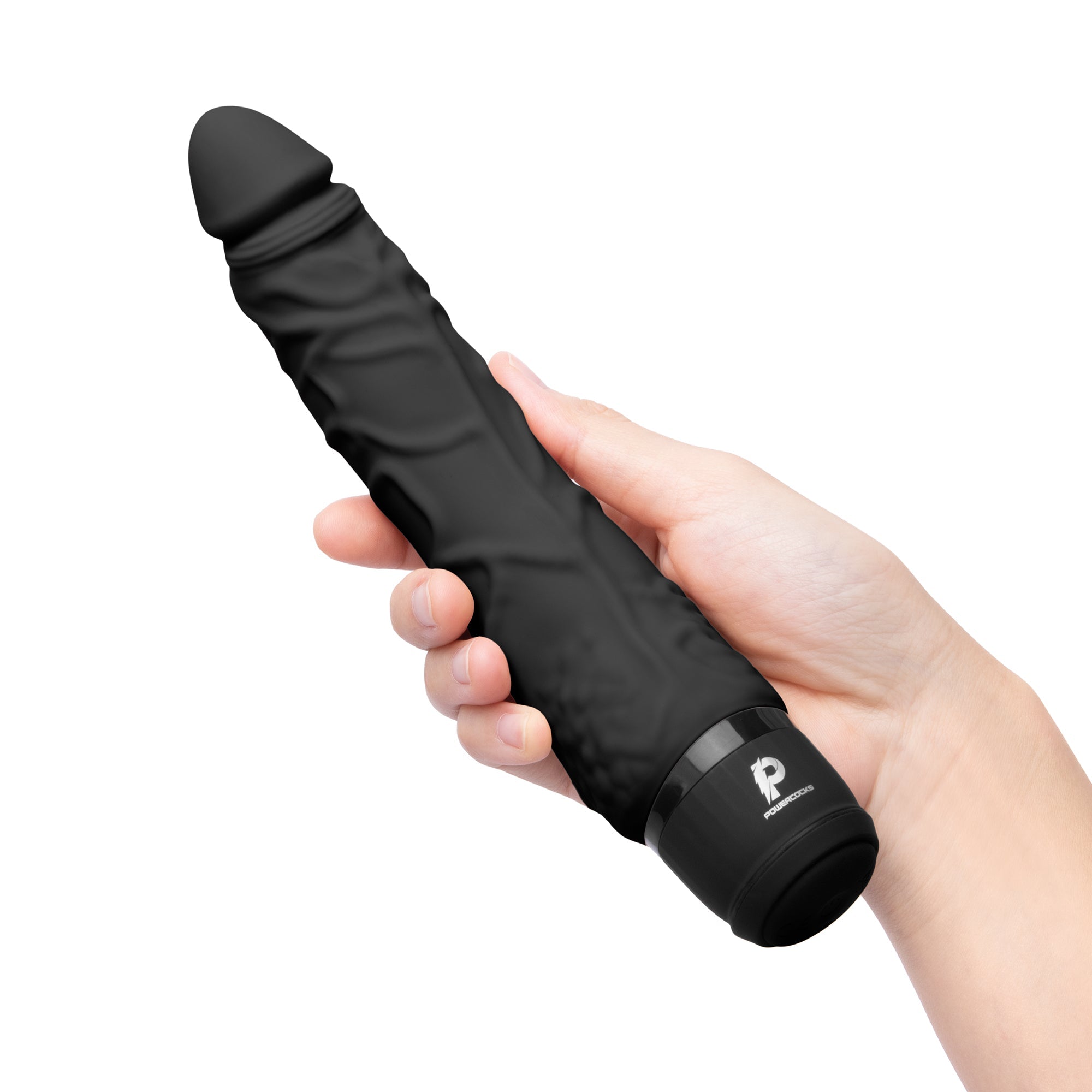 7" Realistic Vibrator Black