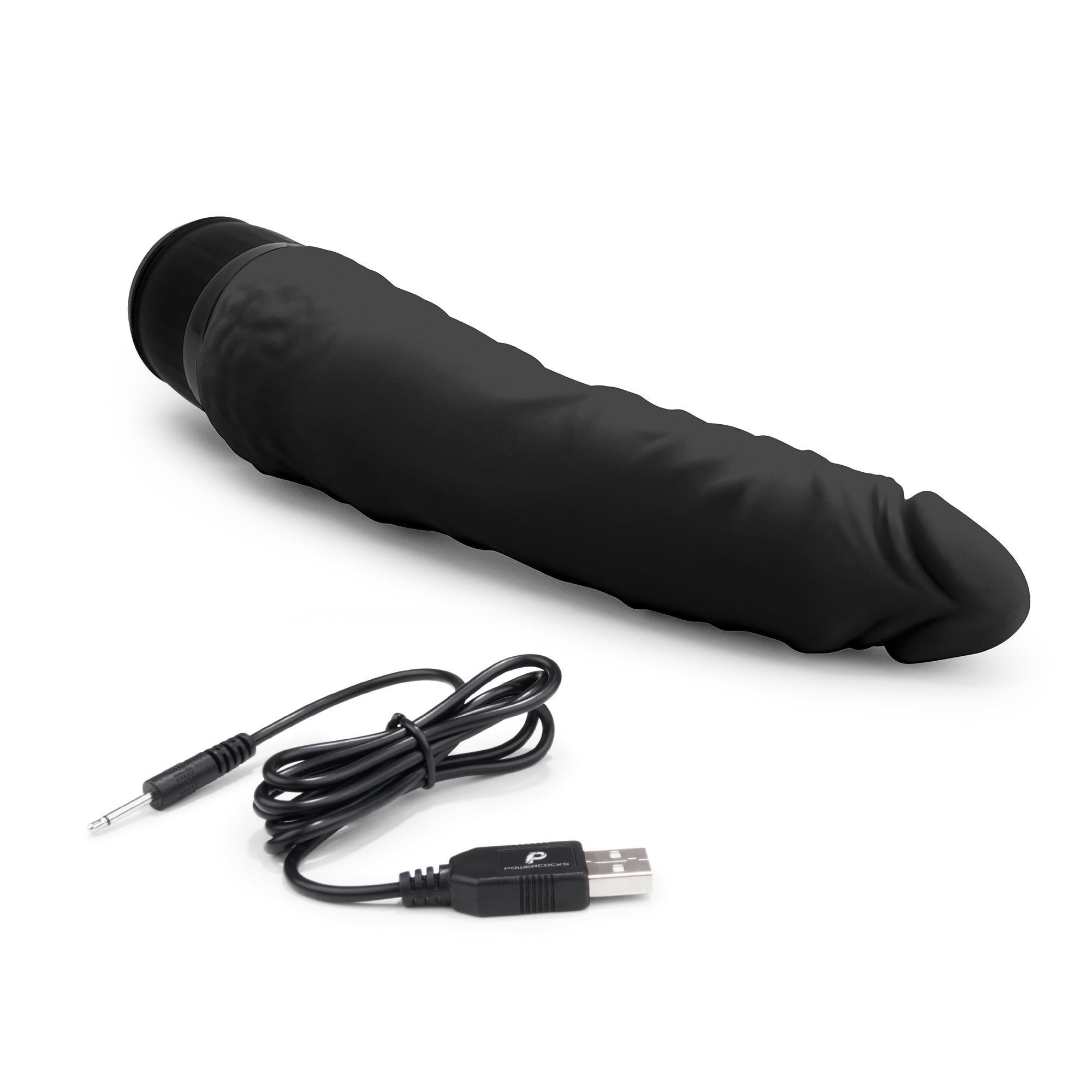 7" Realistic Vibrator Black