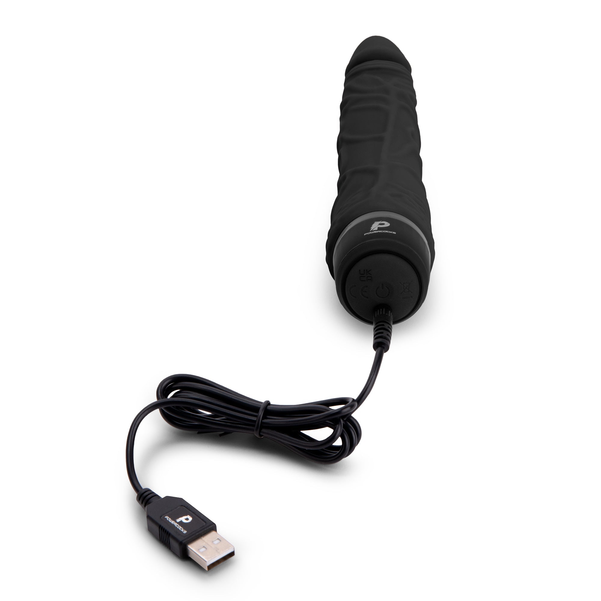 7" Realistic Vibrator Black