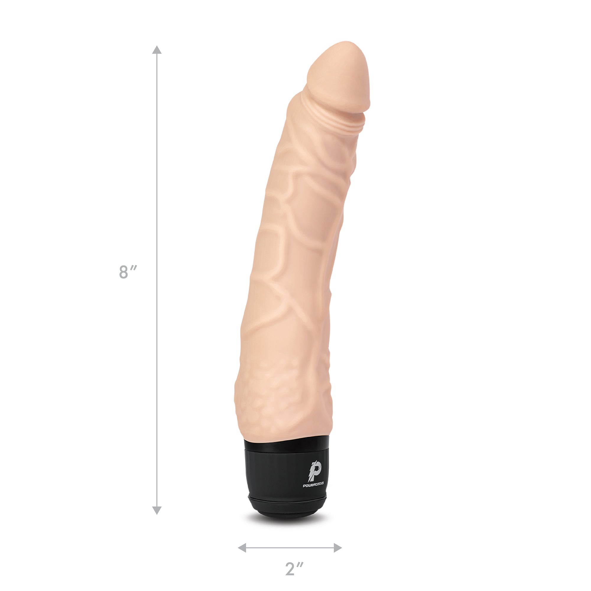 7" Realistic Vibrator Nude