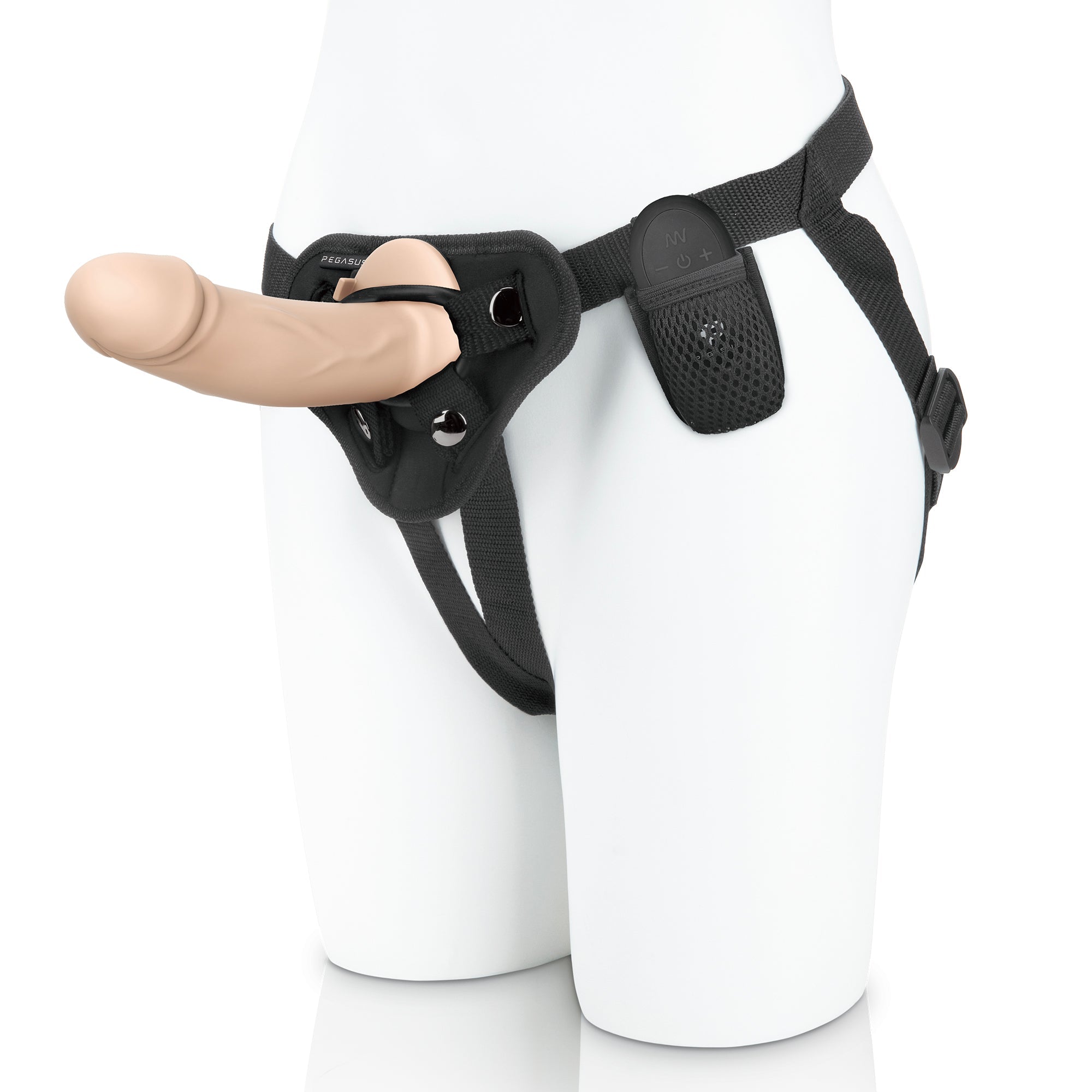6.5” Realistic Silicone Dildo With Harness Included