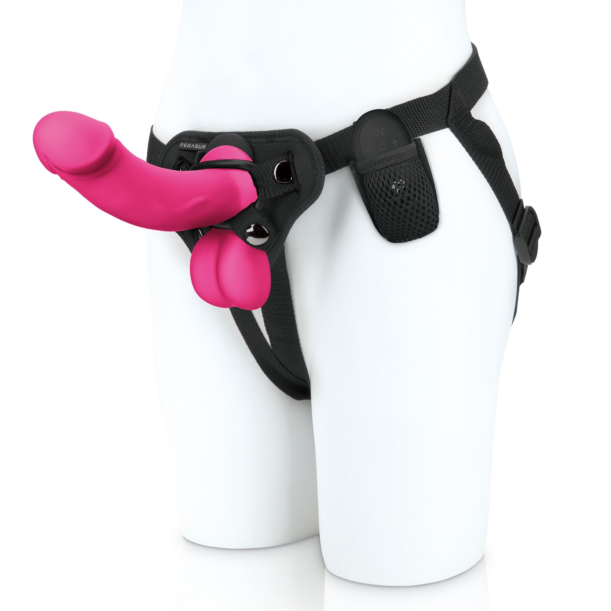 6.5” Realistic SIlicone Dildo With Balls and Harness Included