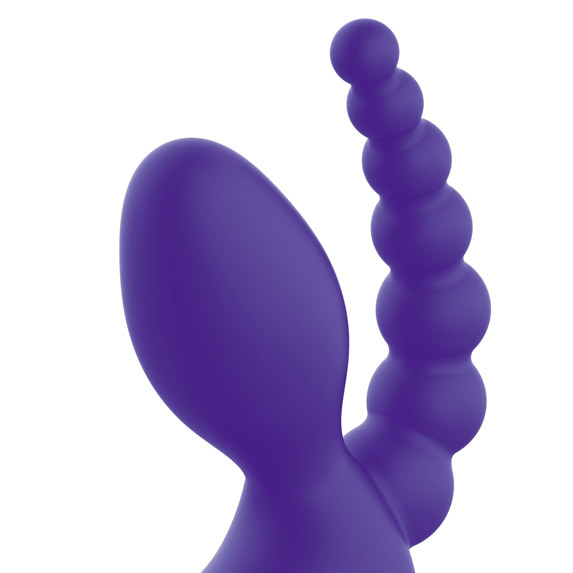 7” Remote Control Strapless D.P. Silicone Strap on