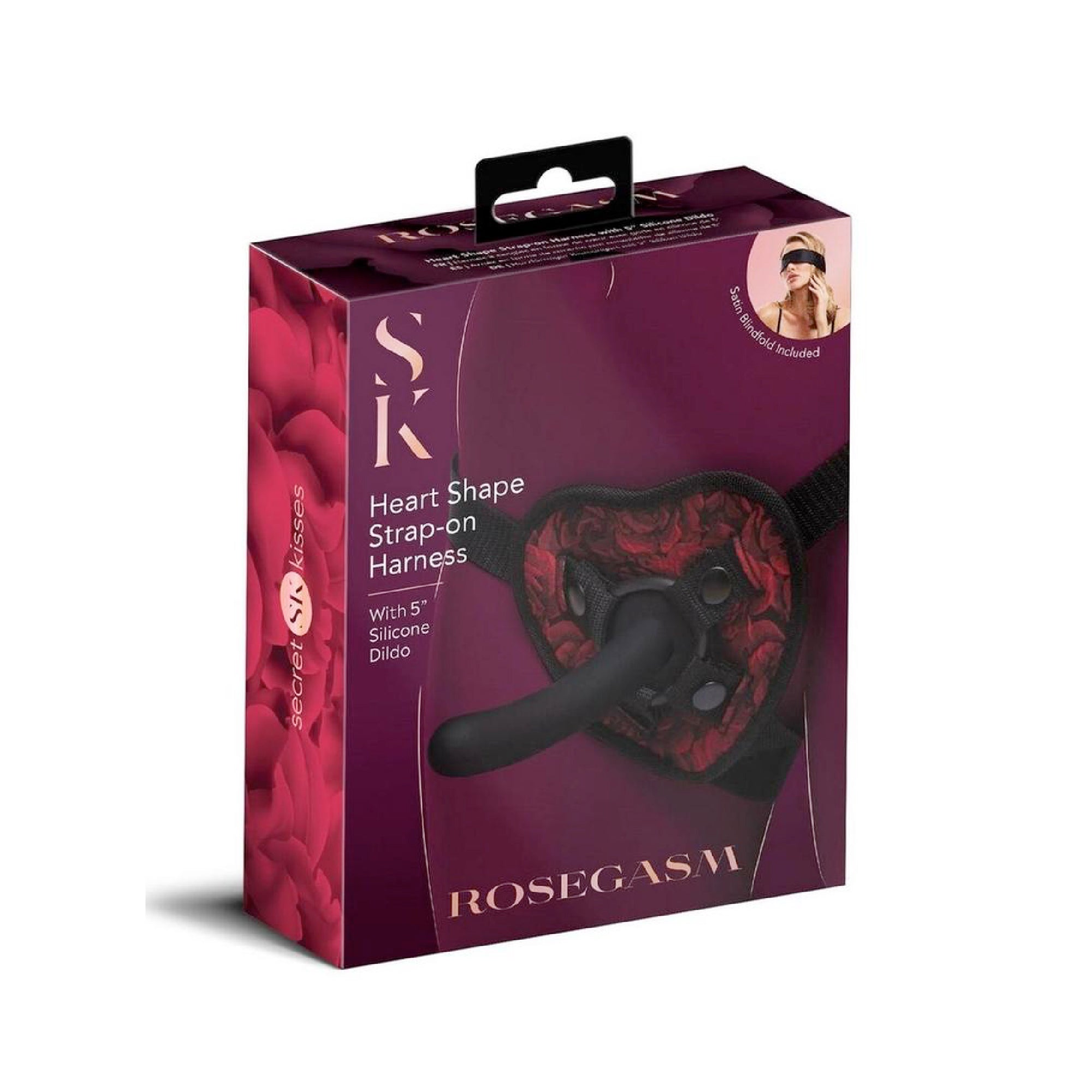 Rosegasm Strap-On Harness W/ Dildo