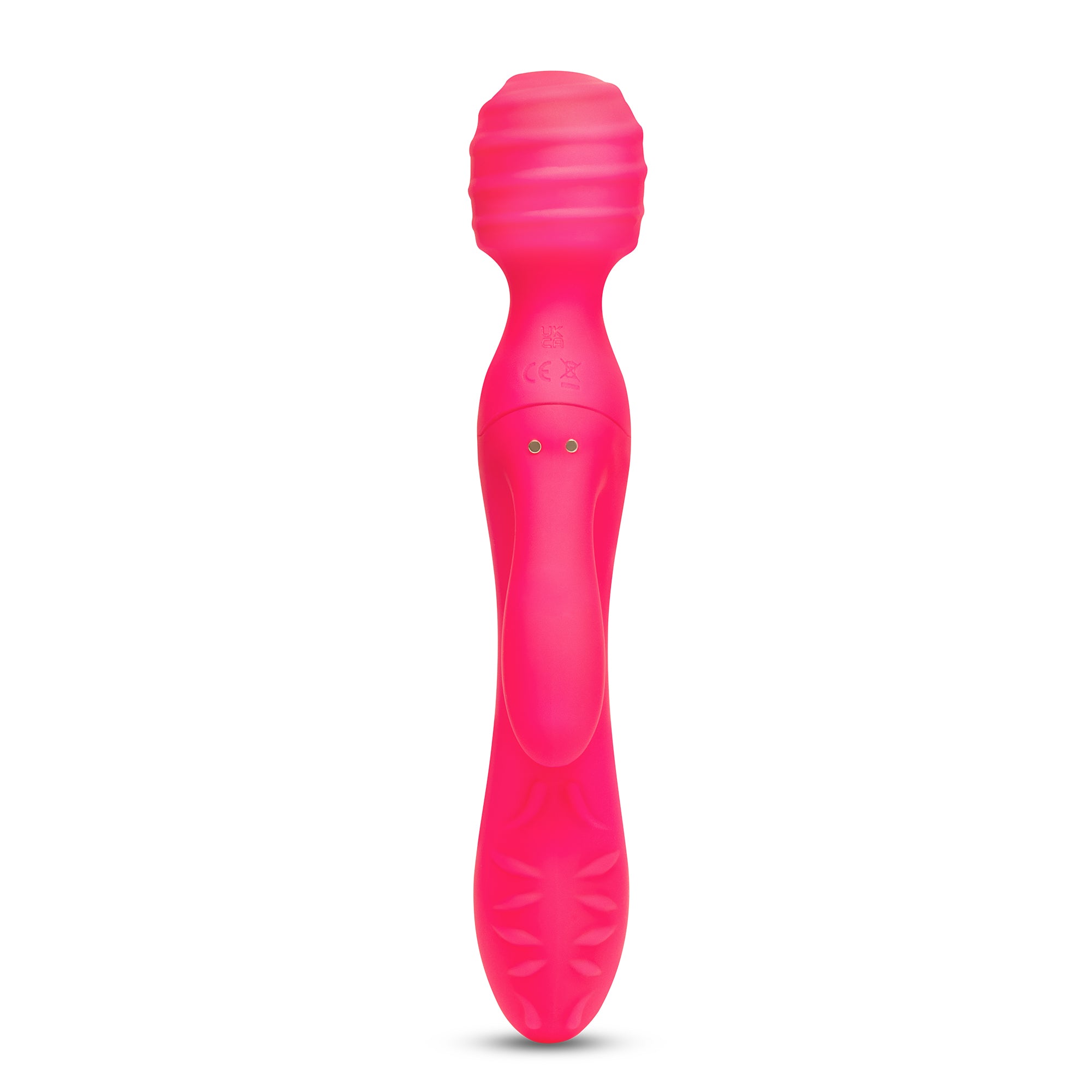 Together Vibes Tri-Delight Dual-Ended Triple Stim Wand & Rabbit Vibrator