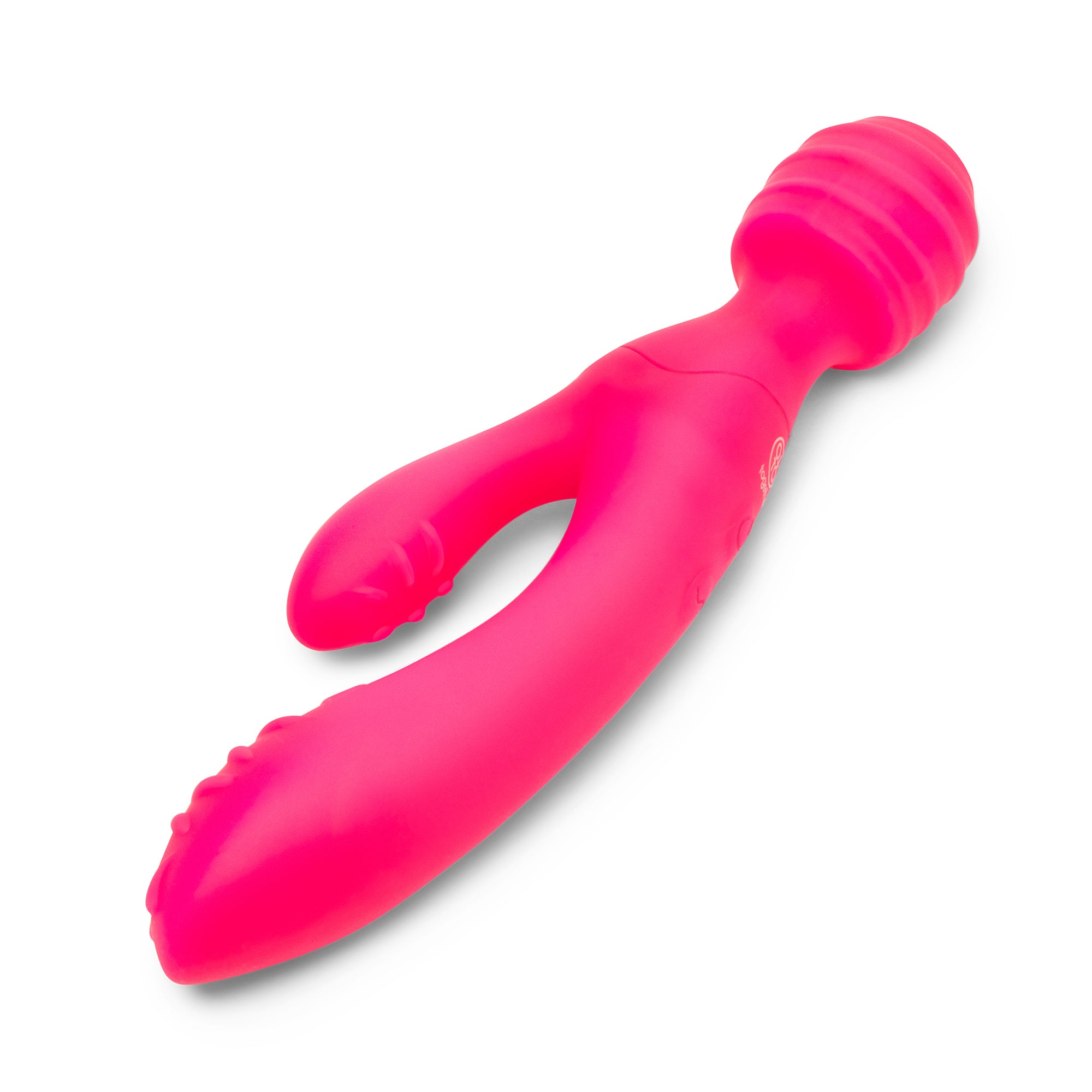 Together Vibes Tri-Delight Dual-Ended Triple Stim Wand & Rabbit Vibrator