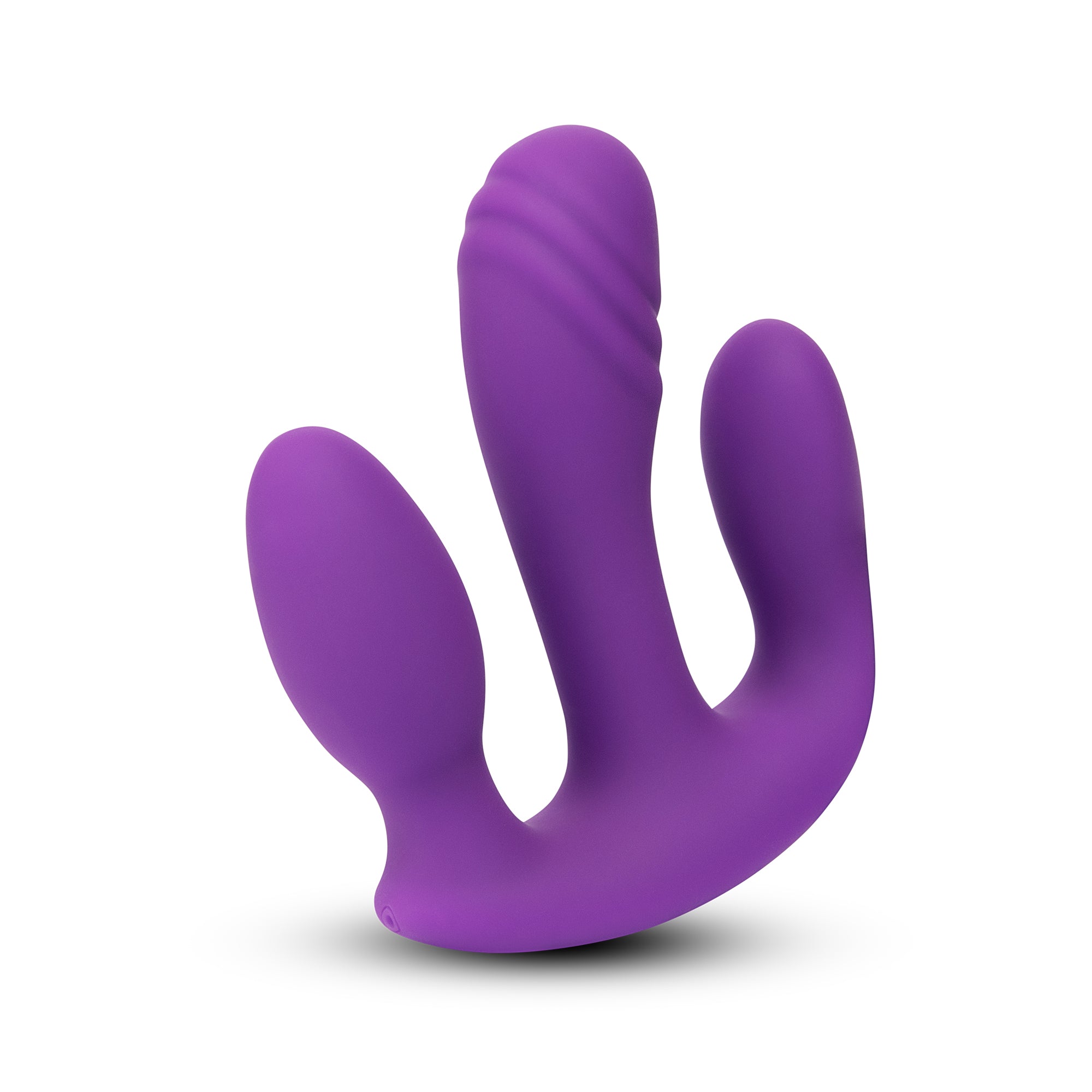 Together Vibes Blended Pleasure Remote Controlled Triple-Pronged Vibrator