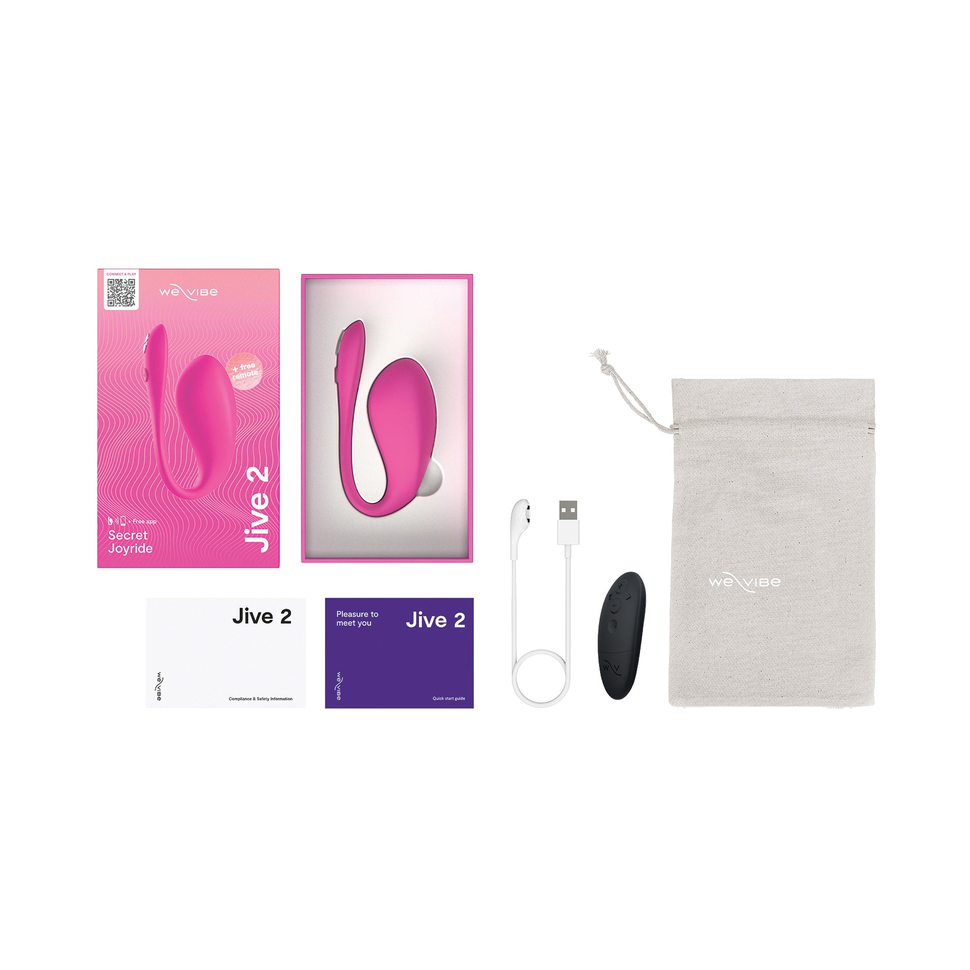 We Vibe Jive 2 Electric Pink