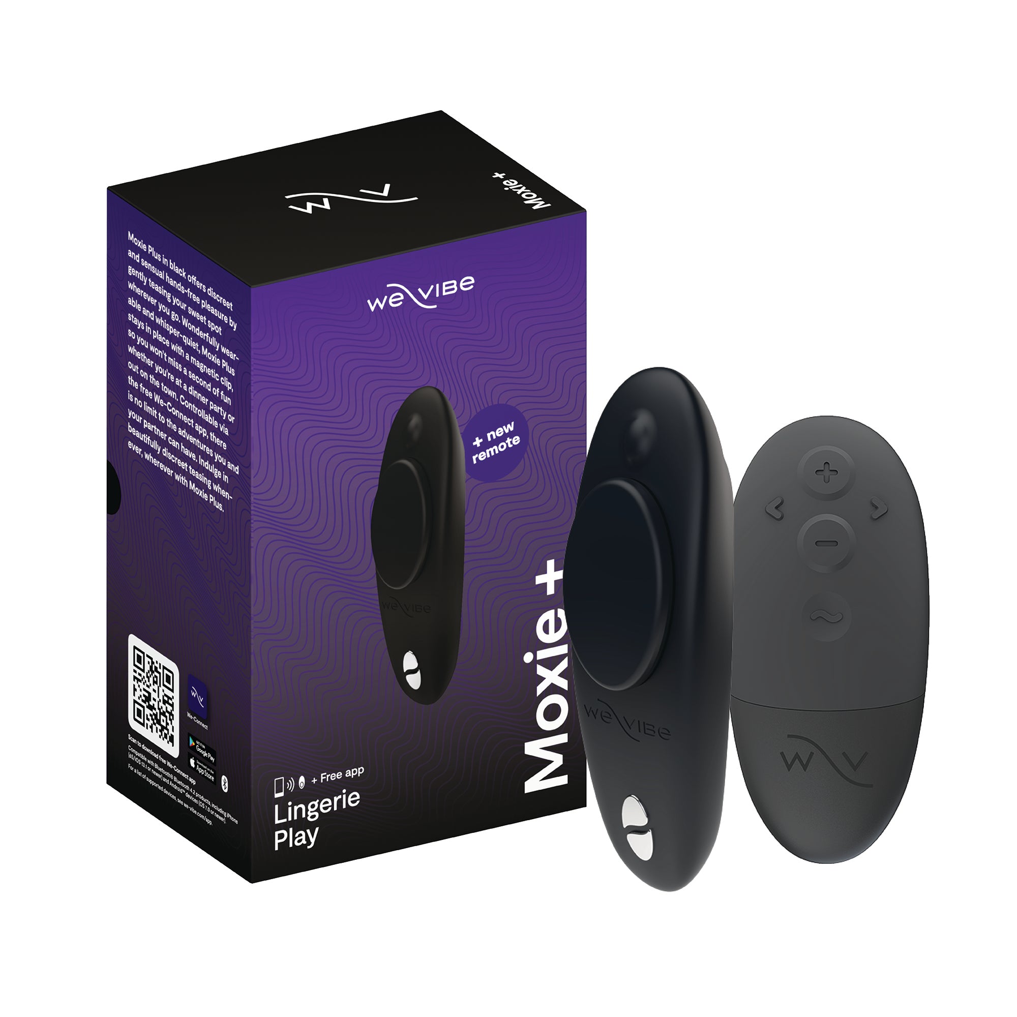 We Vibe Moxie Plus Satin Black