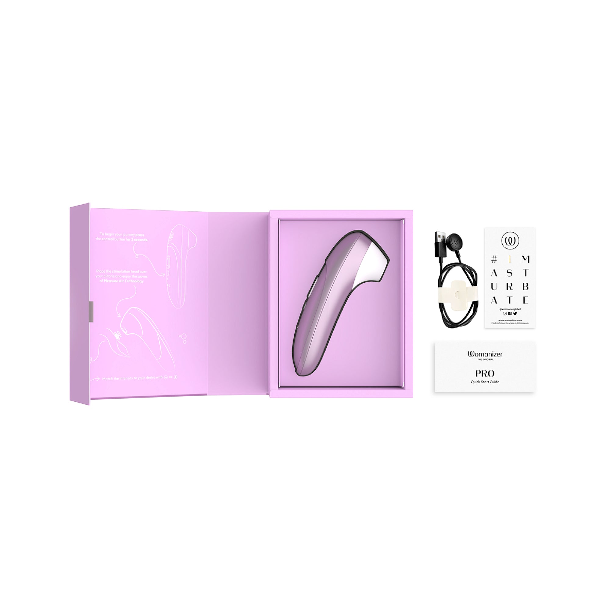 Womanizer Pro Lav/Wht