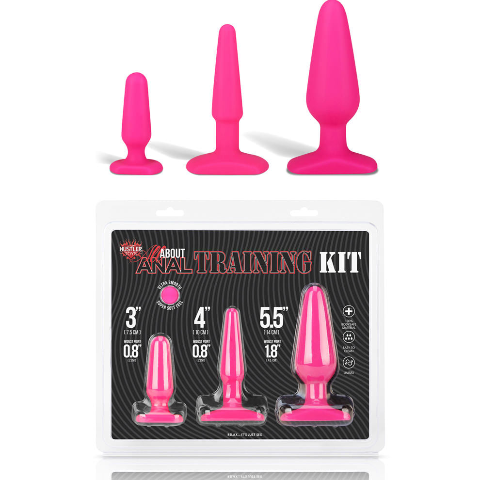 Anal Training Kit - Hot Pink
