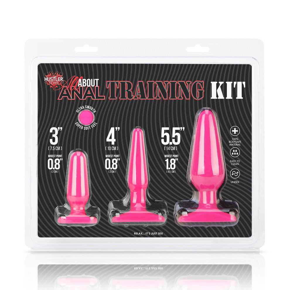 Anal Training Kit - Hot Pink