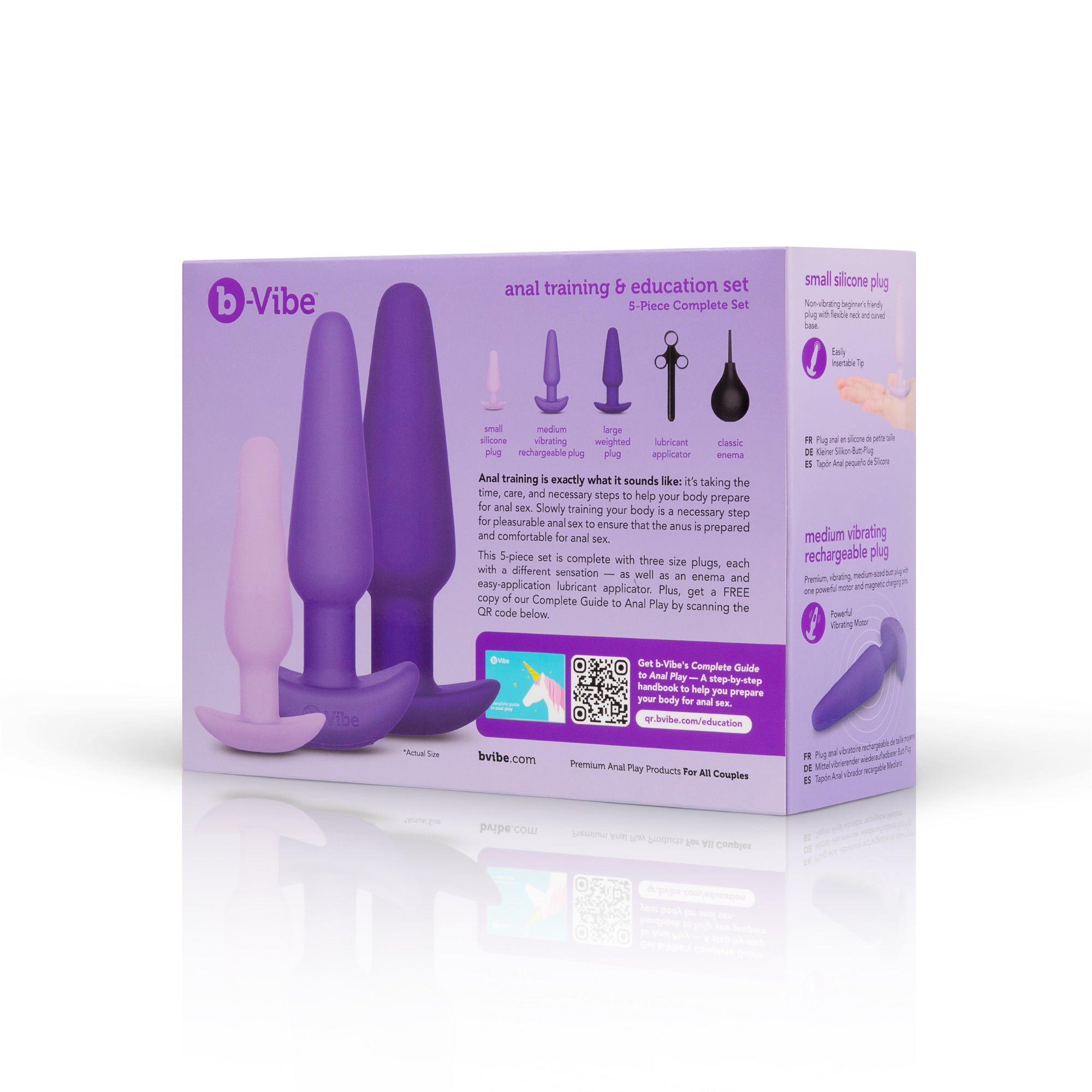Anal training & education 5-piece complete set