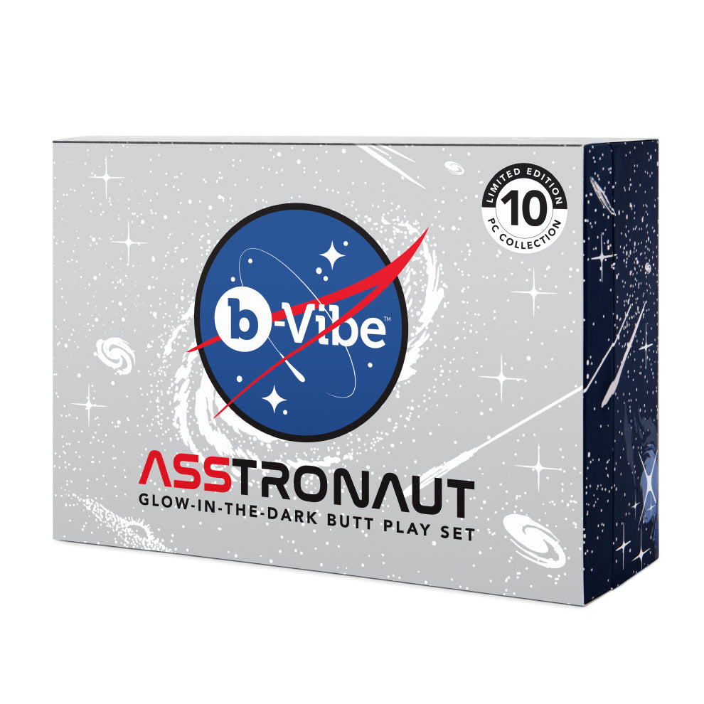 Asstronaut glow-in-the-dark butt play set