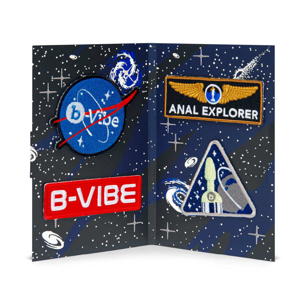Asstronaut glow-in-the-dark butt play set