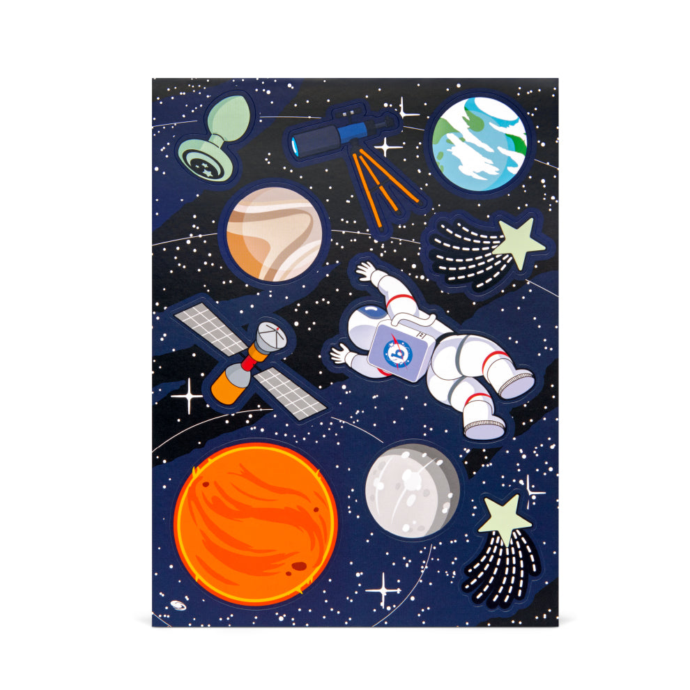 Asstronaut glow-in-the-dark butt play set