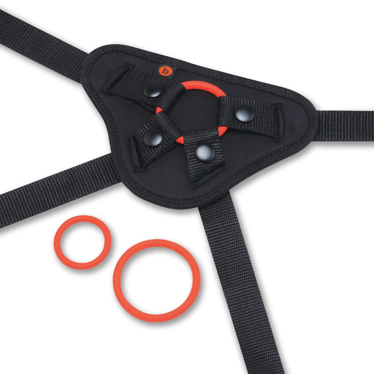 Beginners Strap-On Harness Set With 5 Inch Silicone Dildo Peg