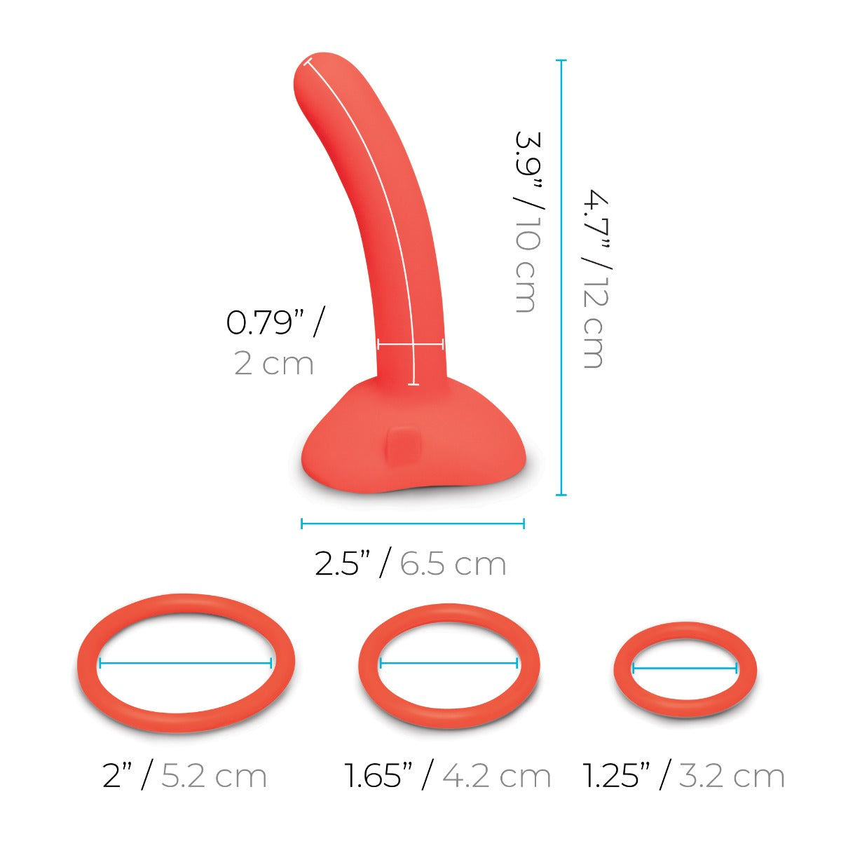 Beginners Strap-On Harness Set With 5 Inch Silicone Dildo Peg