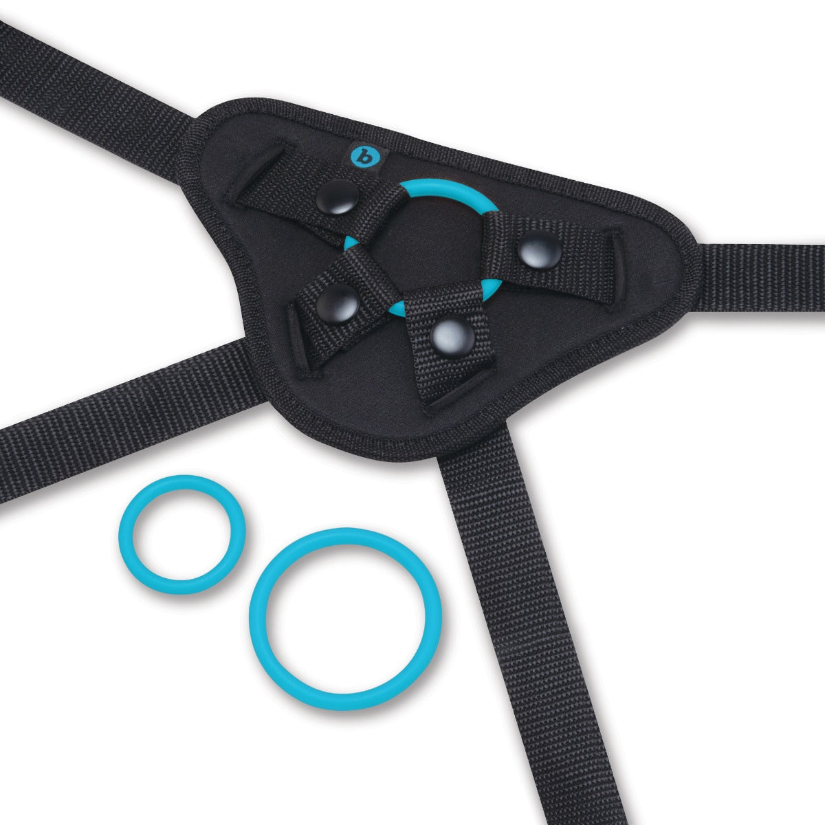 Every Body Strap-On Harness Set With 6 Inch Silicone Dildo Peg