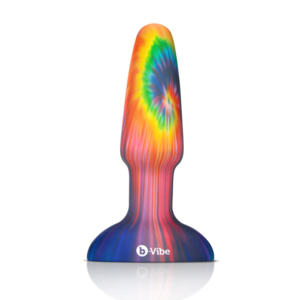 Peace & love tie-dye rimming plug