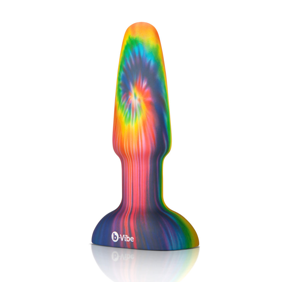 Peace & love tie-dye rimming plug