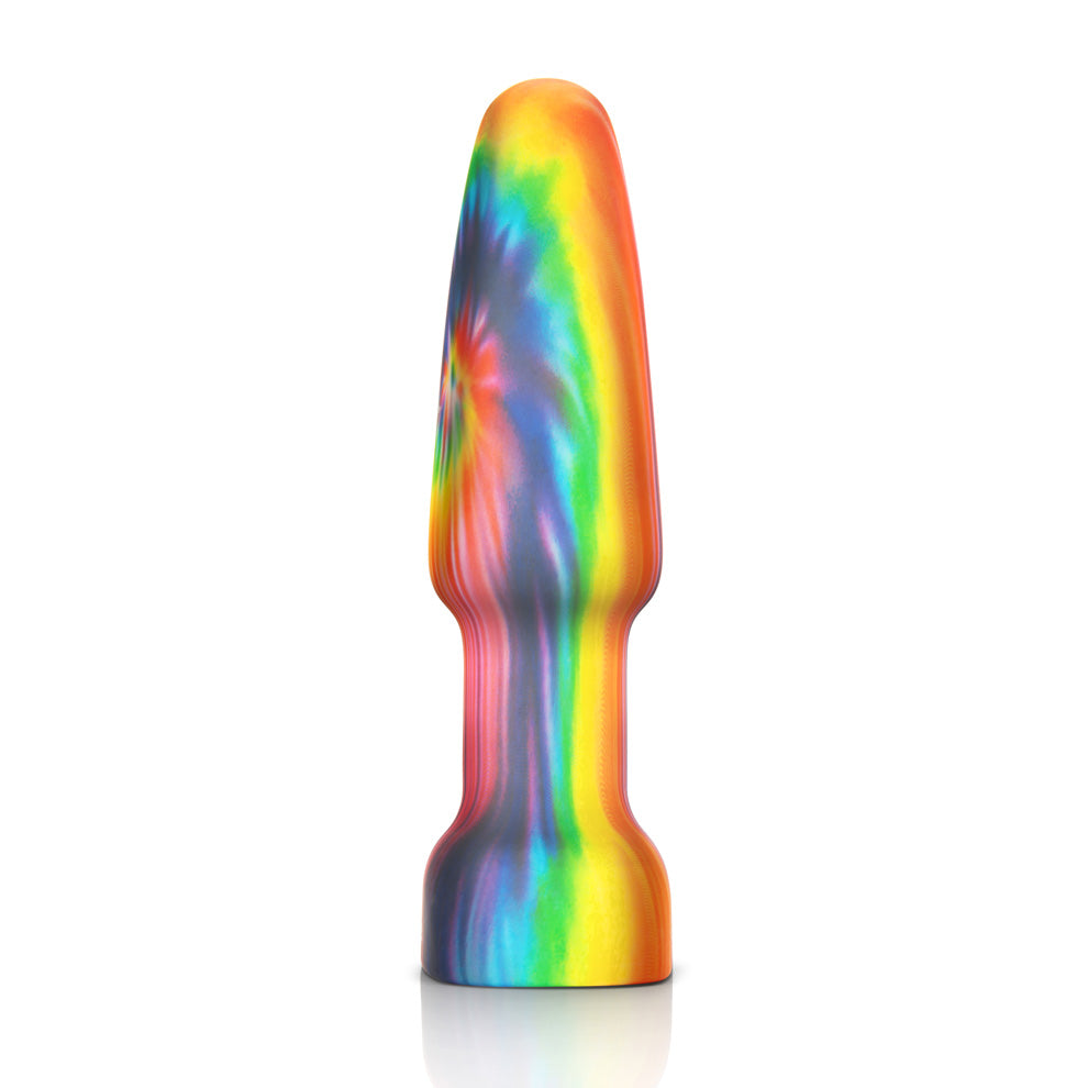 Peace & love tie-dye rimming plug