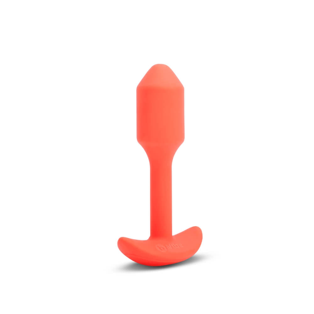 Vibrating Snug Plug 1 - Orange