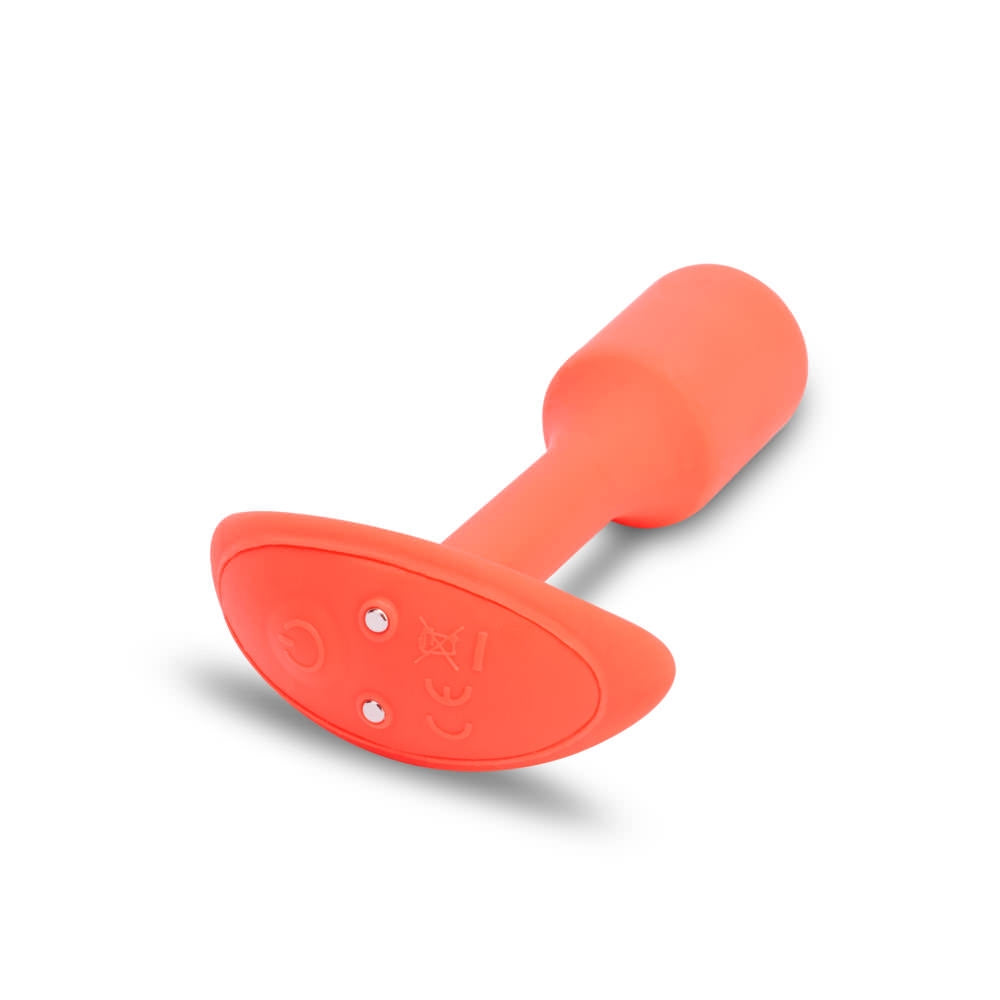 Vibrating Snug Plug 1 - Orange
