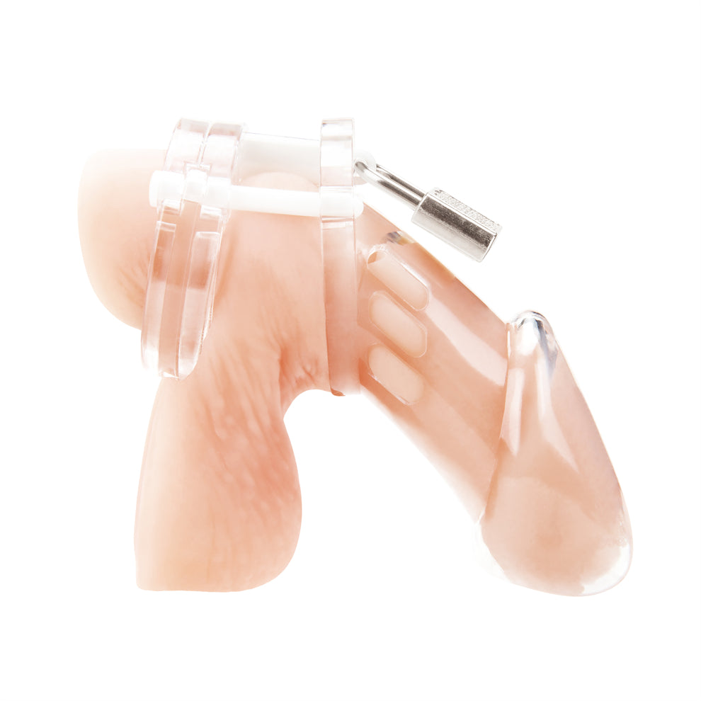 Acrylic See-Thru Chastity Cage (45mm ring)