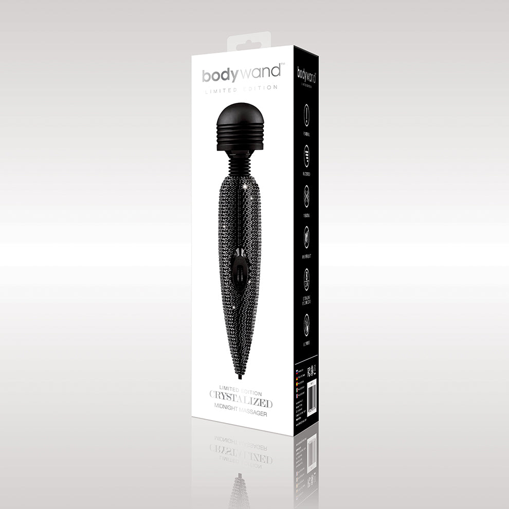 Bodywand Midnight Massager Black Diamond 8 Inch