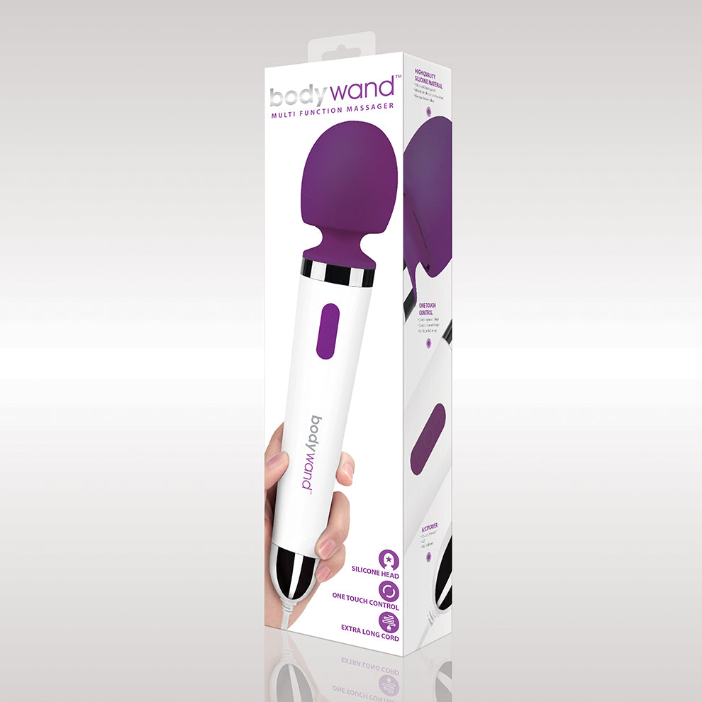 Bodywand Multi Function Silicone Massager Purple