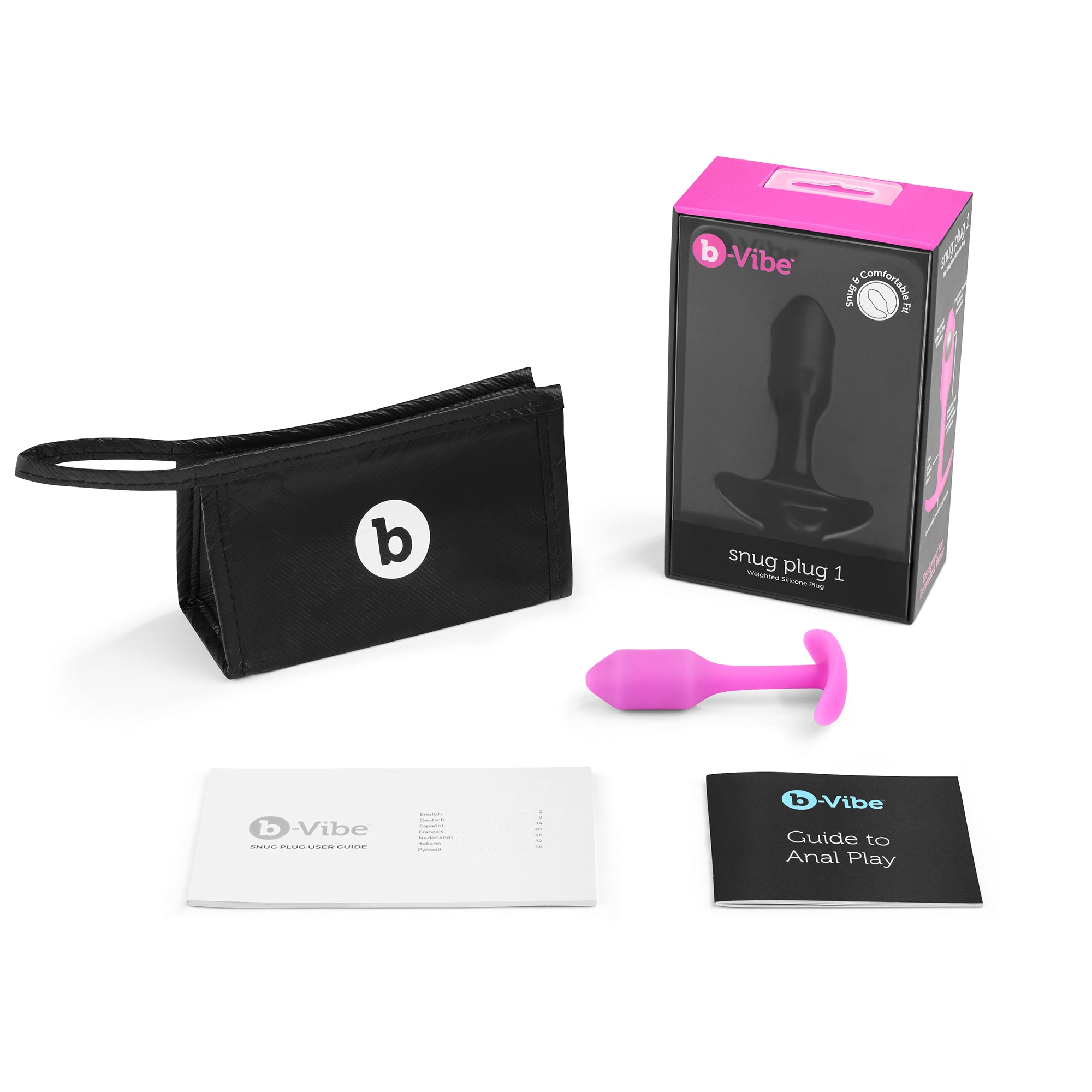 Snug Plug 1 - Fuchsia