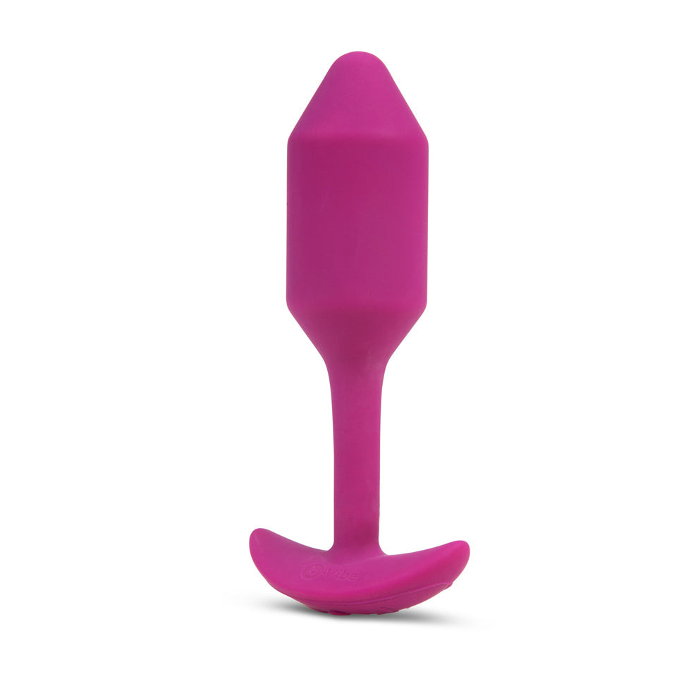 Vibrating Snug Plug 2 Rose