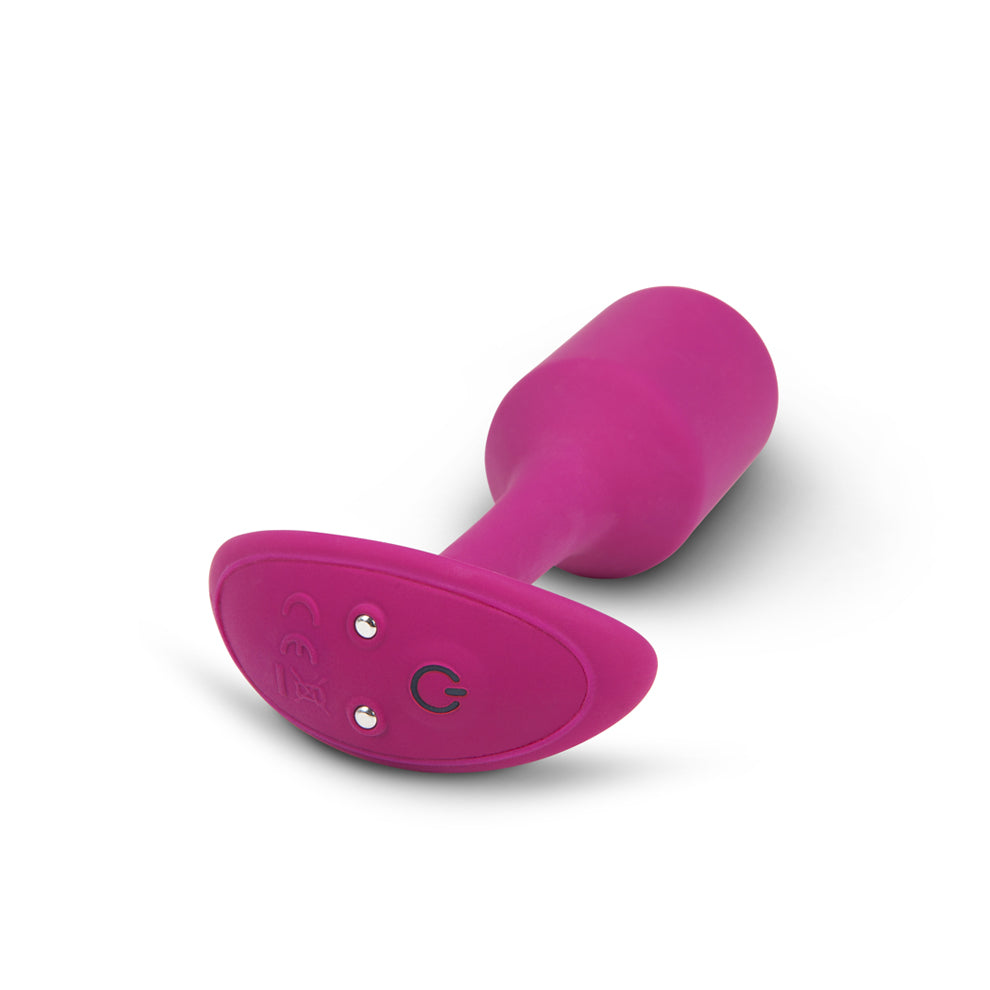 Vibrating Snug Plug 2 Rose