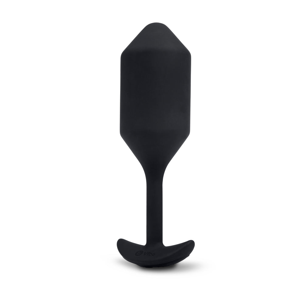 Vibrating Snug Plug 4 Black