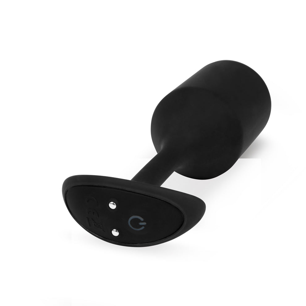 Vibrating Snug Plug 4 Black