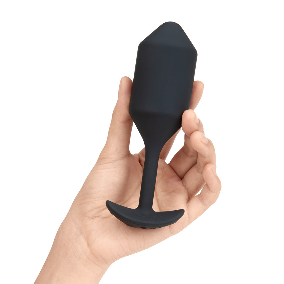 Vibrating Snug Plug 4 Black