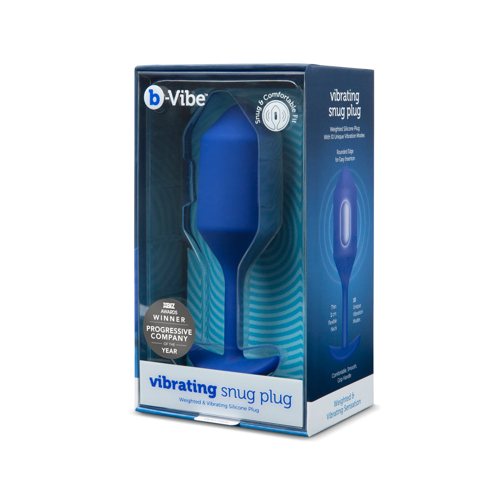 Vibrating Snug Plug 4 Navy