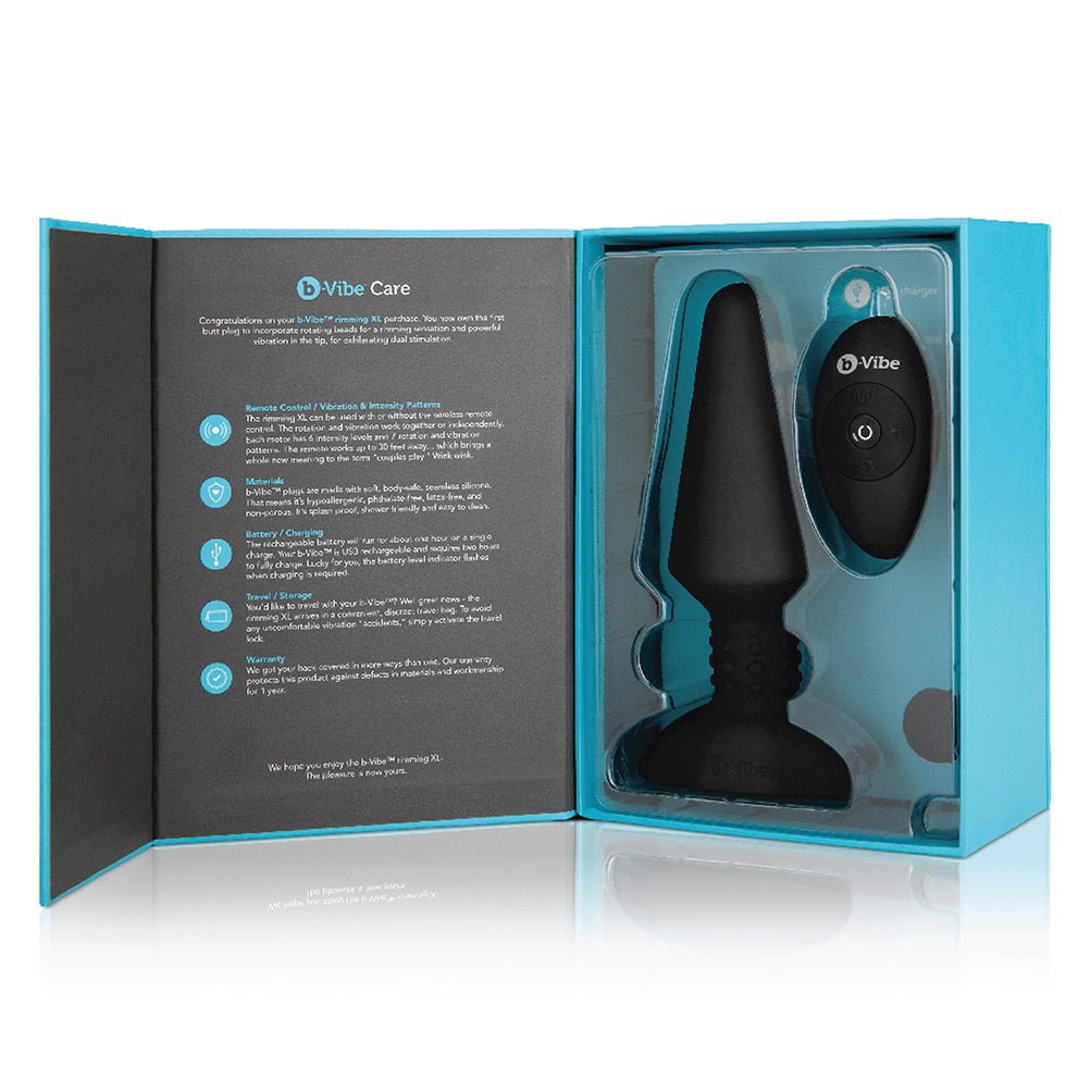 Rimming Plug XL - Black