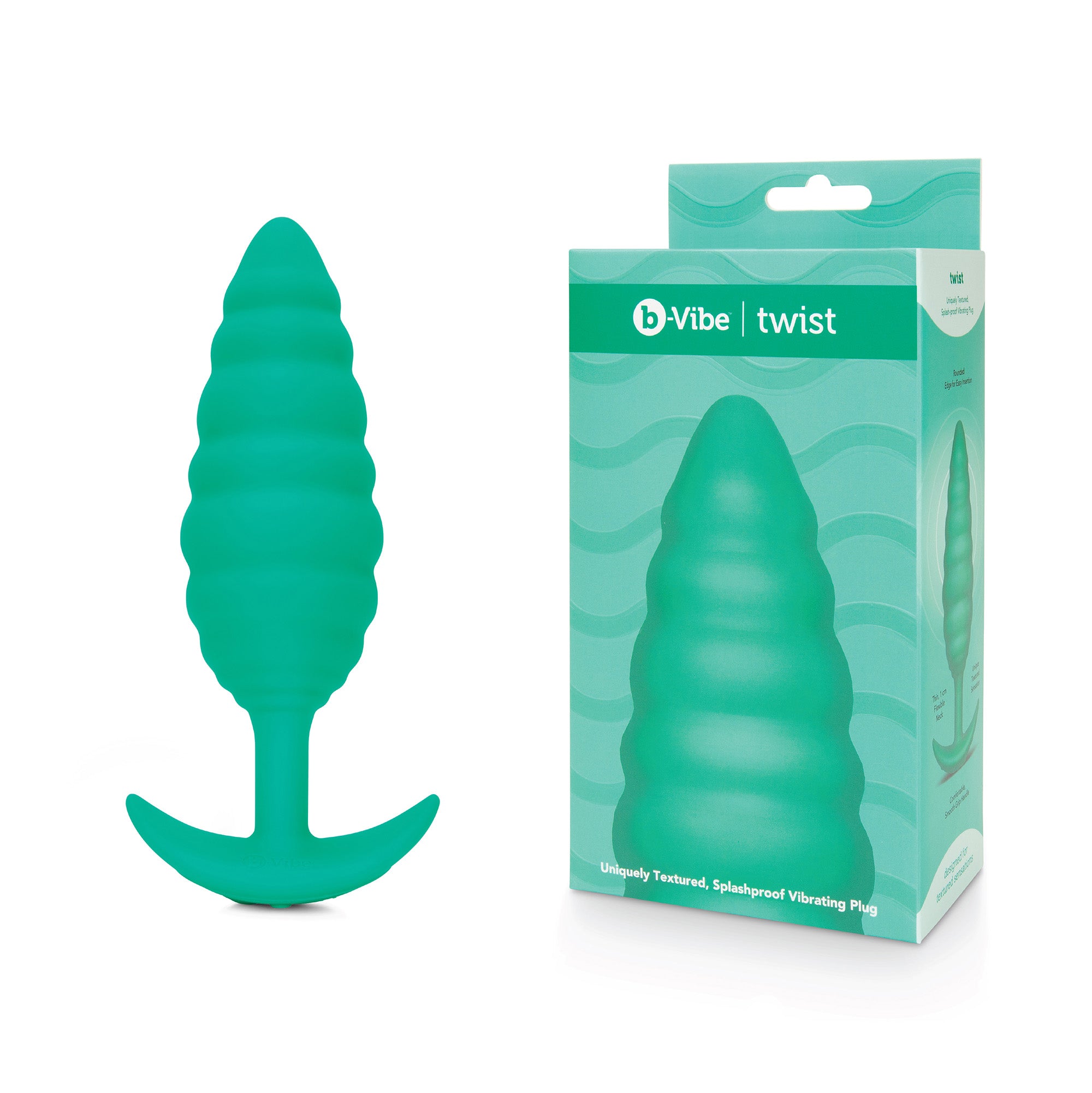 Twist Texture Plug - Green