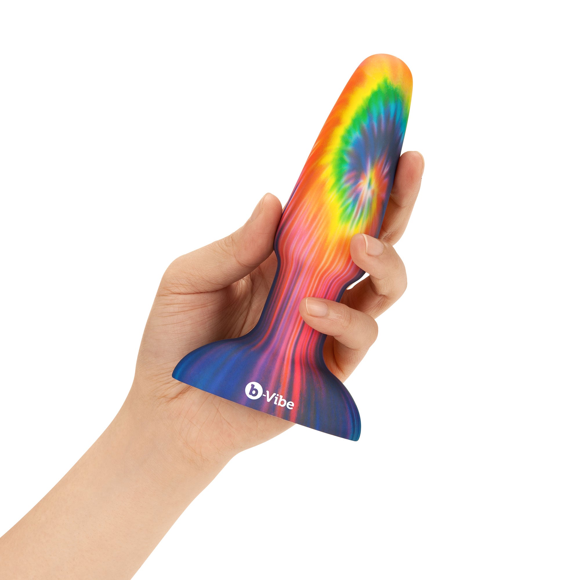 B-Vibe Peace & Love Tie-Dye Rimming Plug