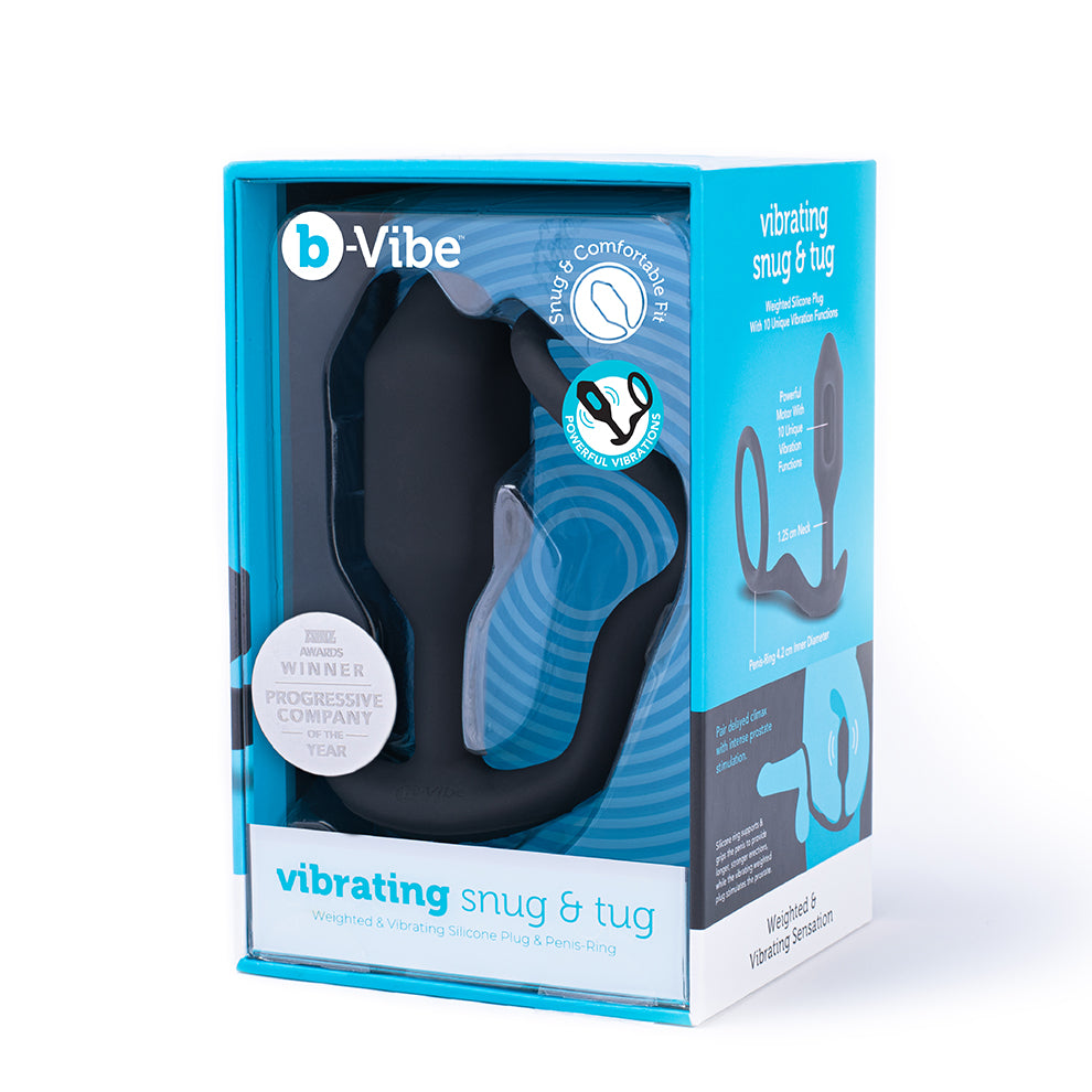 Vibrating Snug & Tug M Black