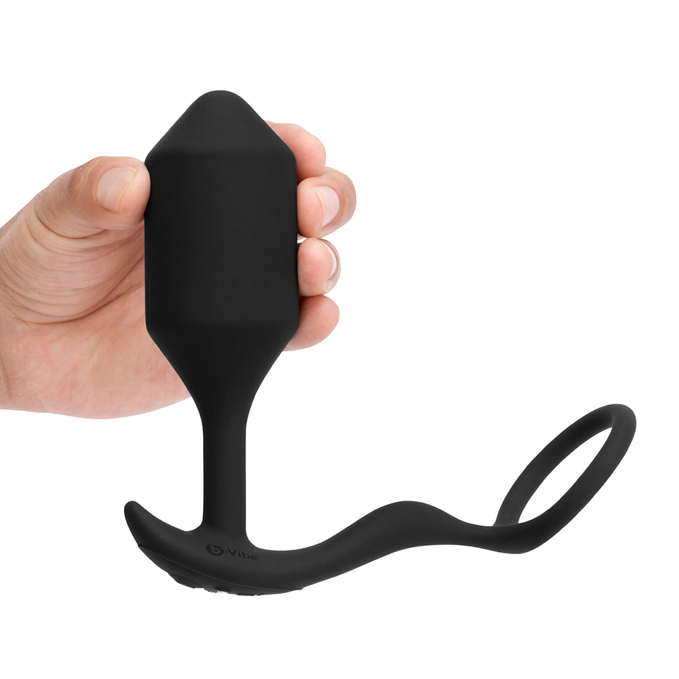Vibrating Snug & Tug Xl Black