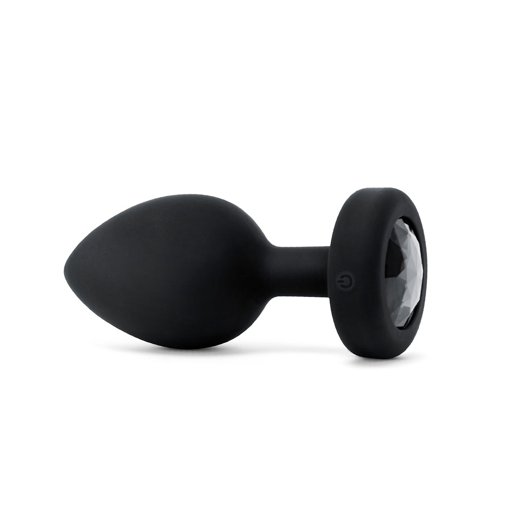 B-Vibe Vibrating Jewel Plug XXL Black