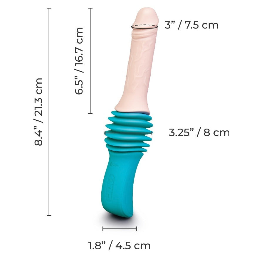 Realistic Thrusting Dildo Machine