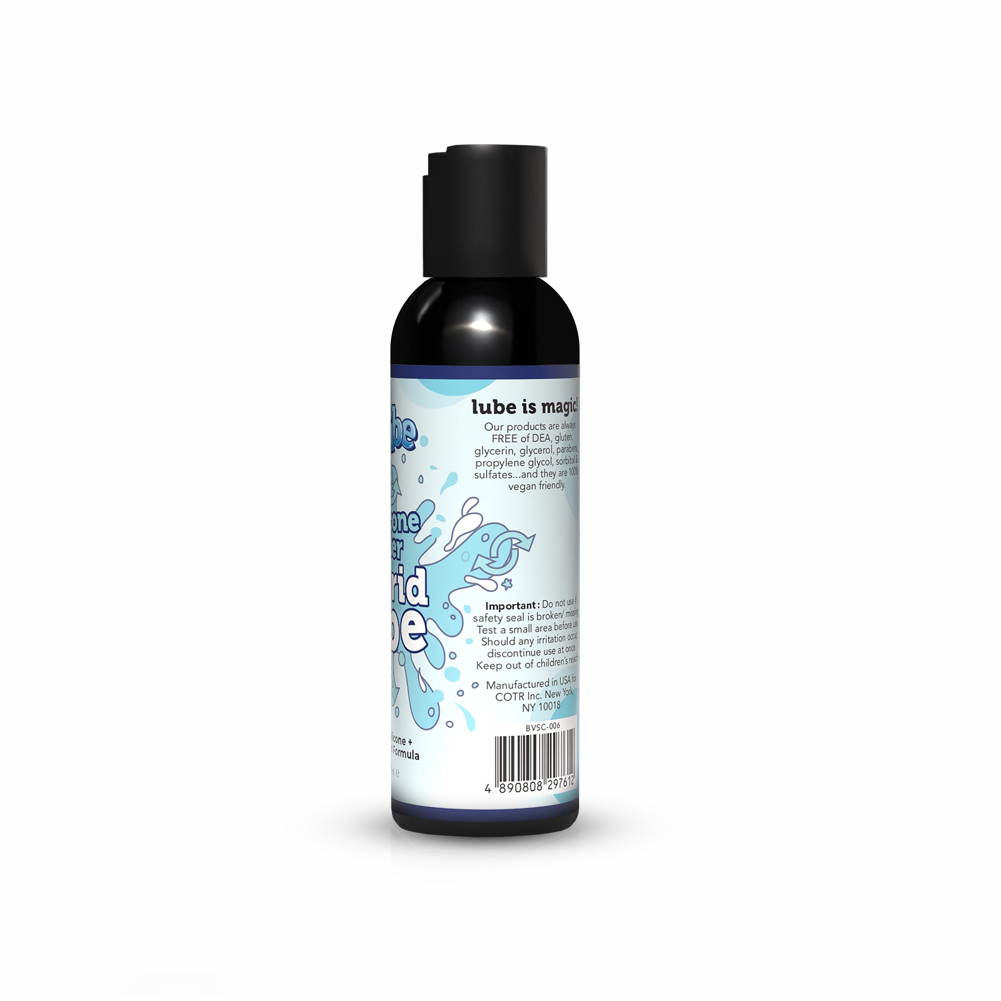 Silicone & Water Hybrid Lube 4 Oz / 118 mL