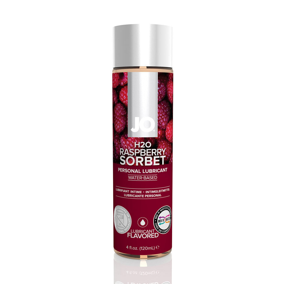 Jo H2O - Raspberry - Lubricant (Water-Based) 4 Floz / 120 Ml